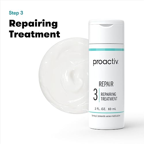 Proactiv 3 Step Acne Treatment - Benzoyl Peroxide Face Wash, Repairing Acne Spot