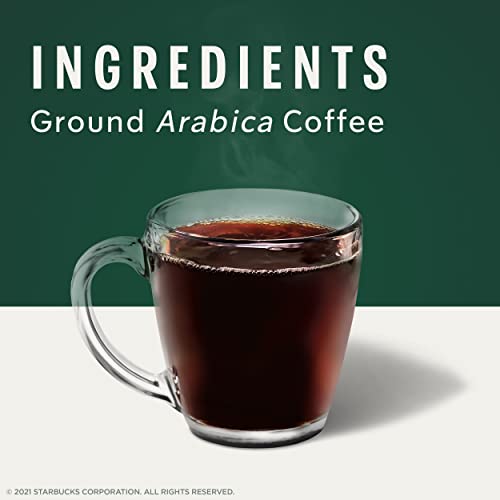 Starbucks K-Cup Coffee Pods—Medium Roast Coffee—Pike Place Roast for Keurig
