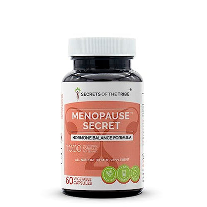 Secrets of the Tribe - Menopause Secret, Hormone Balance Formula, Herbal Supplement Blend