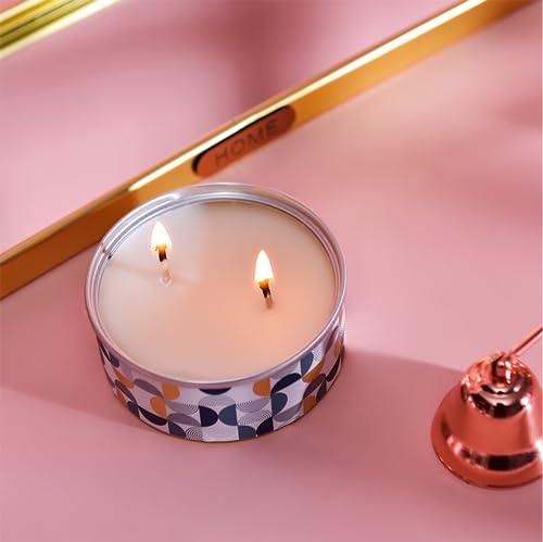Caelusi Scented Candles for Home，Soy Aromatherapy Candle Gift for Women&Man Gardenia Candles