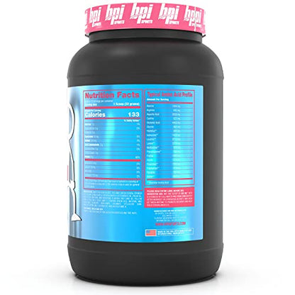BPI Sports ISO HD - 100% Whey Protein Isolate Powder - Muscle Growth, Recovery