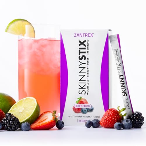 Zantrex SkinnyStix Energy Powder - Increase Energy, Heighten Focus, Boost Mood