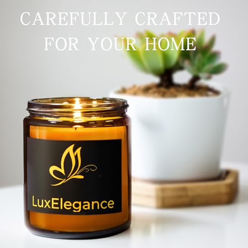 LuxElegance Sales Clearance: Bath and Body Works Aromatherapy Candles, Long Burn Soy Wax Candles