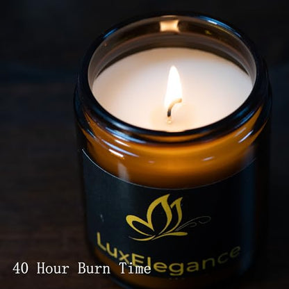 LuxElegance Sales Clearance: Bath and Body Works Aromatherapy Candles, Long Burn Soy Wax Candles