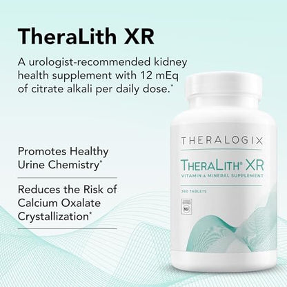 TheraLith XR Calcium Oxalate Reduction Supplement - Kidney & Urine Chemistry Health