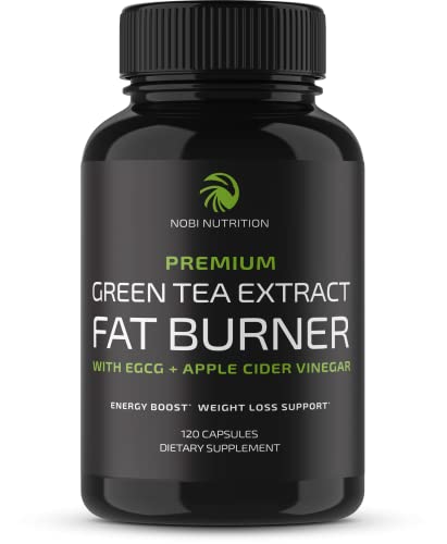 Green Tea Weight Loss Pills with Green Coffee Bean Extract - Belly Fat Burner, Metabolism