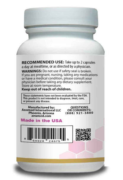 Women’s Multivitamin with Iron, Vitamin D3, Magnesium, B-Complex & Herbal Support - 60 Capsules - Energy, Hormone Balance, Heart Health - AnuMed