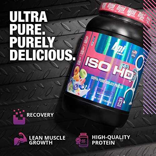 BPI Sports ISO HD - 100% Whey Protein Isolate Powder - Muscle Growth, Recovery