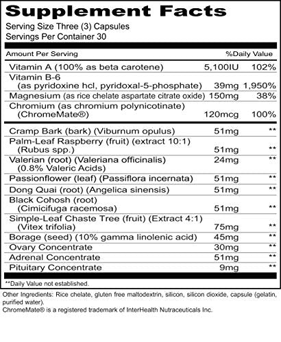 Priority One Vitamins Fem-Bal 90 Capsules - Supports a Healthy Female endocrine System