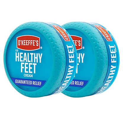 O'Keeffe's for Healthy Feet Foot Cream, Guaranteed Relief for Extremely Dry, Cracked Feet