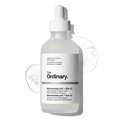 The Ordinary Niacinamide 10% + Zinc 1% – Smoothing Serum for Blemish-Prone Skin