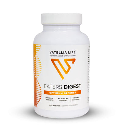 Vatellia Life New from Eaters Digest - Prebiotic - Probiotic - Digestive Support - Gut Soothing - Healthy Gut Lining - Max Nutrient Absorption