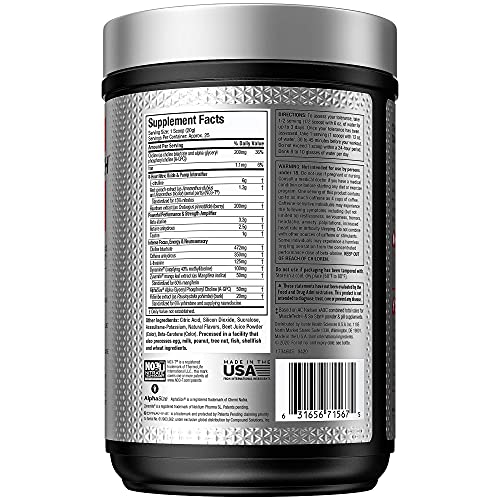 Pre Workout for Men & Women - MuscleTech Shatter Elite Pre-Workout - Preworkout