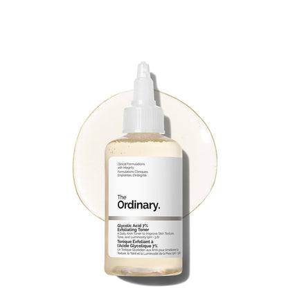 The Ordinary Glycolic Acid 7% Exfoliating Toner – Brightening & Smoothing Face Toner