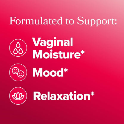 URO Vaginal Moisture & Mood with KSM-66 Ashwagandha - 30-Day Supply