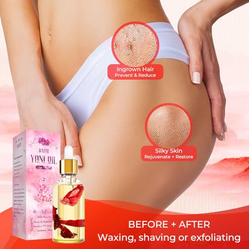 2PCS Yoni Oil Organic Feminine Oil Vaginal Moisturizer - Ph Balance for Women - Feminine Deodorant