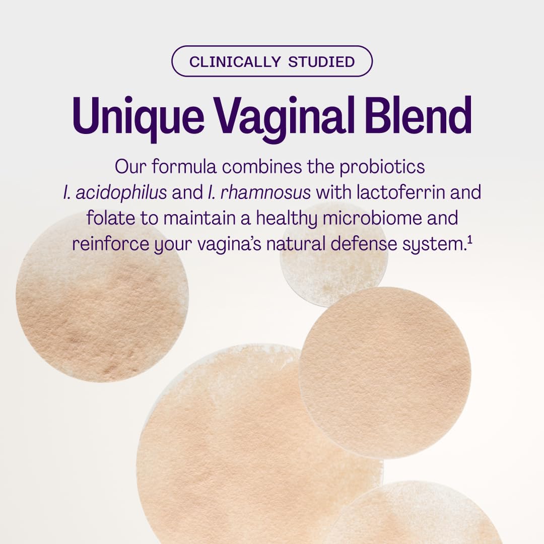 Bonafide Clairvee Vaginal Probiotic for Relief from Odor, Itching, & Discharge. - 1-Month Supply (15 Capsules)