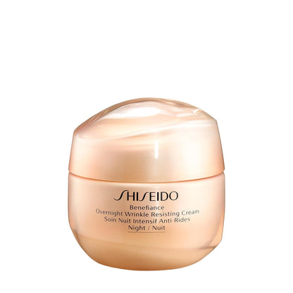 Shiseido Benefiance Overnight Wrinkle Resisting Cream – Anti-Aging Night Cream, 50 mL