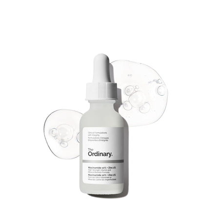The Ordinary Niacinamide 10% + Zinc 1% – Smoothing Serum for Blemish-Prone Skin