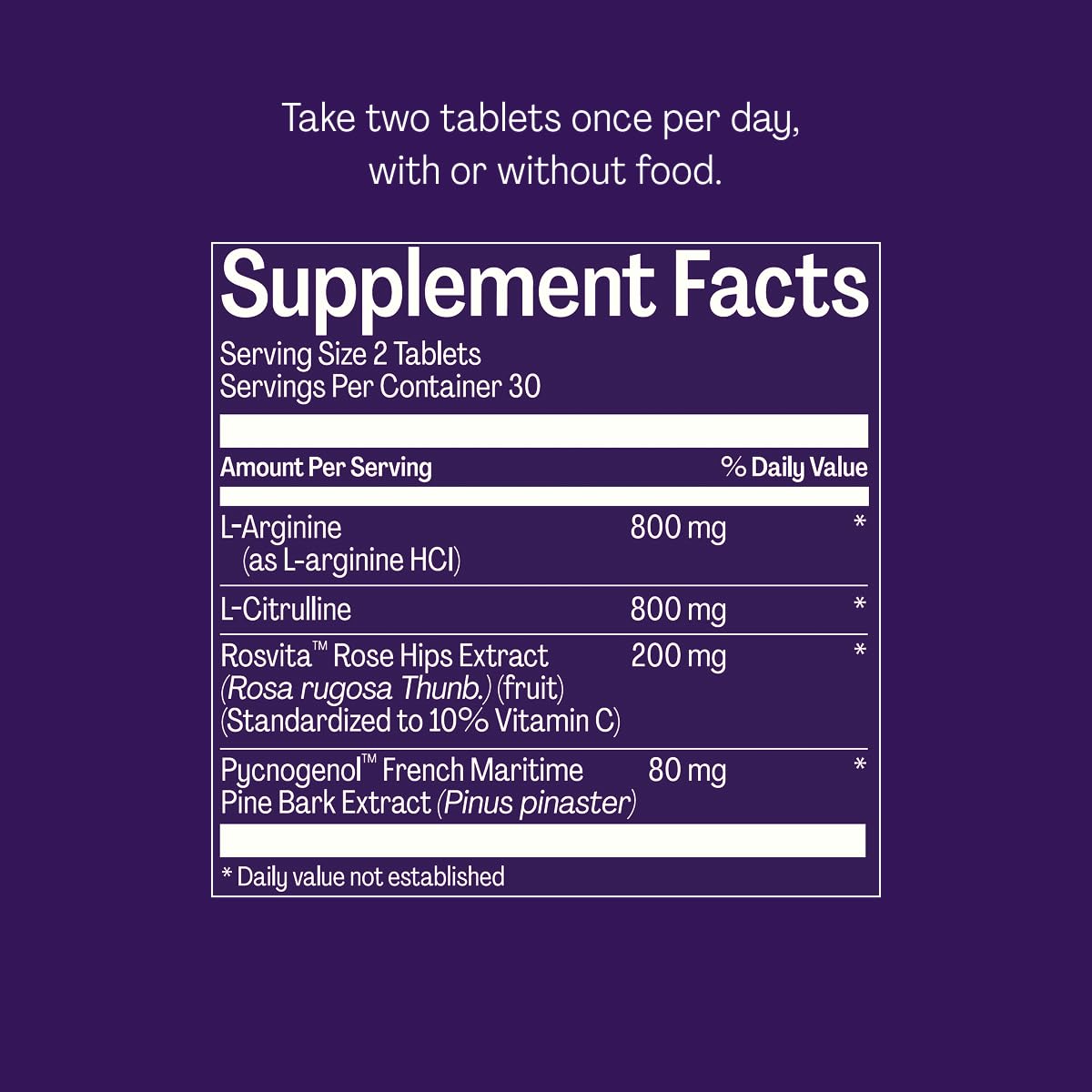 Bonafide Ristela - Hormone-Free, Drug-Free Support for Women’s Sexual Satisfaction - 1 Month Supply (60 Tablets)