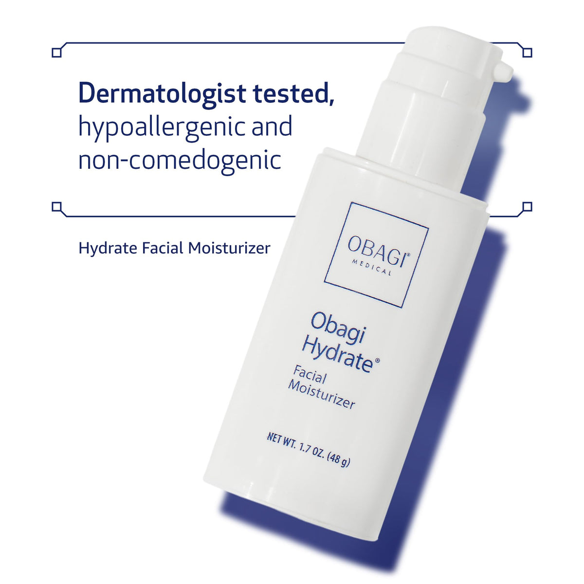 Obagi Professional-C 20% Vitamin C Serum & Hydrate Facial Moisturizer Bundle - Brightens Skin Tone