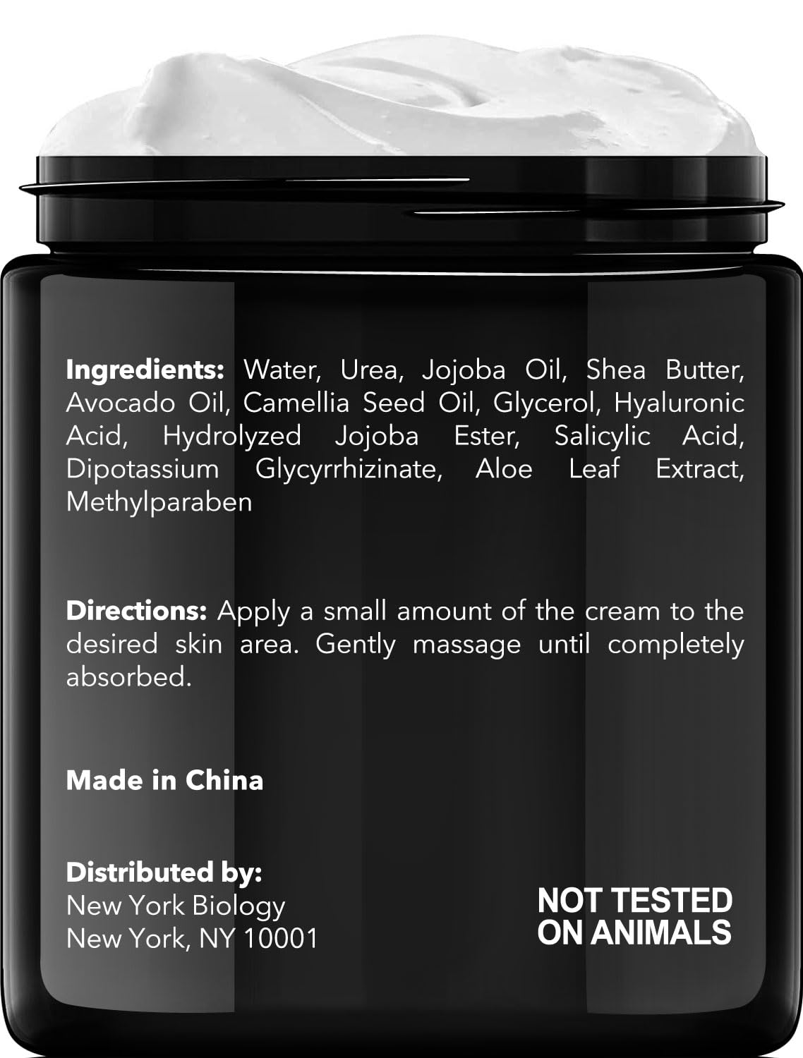 New York Biology 42% Urea Cream with 2% Salicylic Acid - Moisturizing Urea Foot Cream