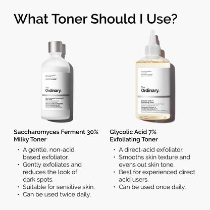 The Ordinary Glycolic Acid 7% Exfoliating Toner – Brightening & Smoothing Face Toner