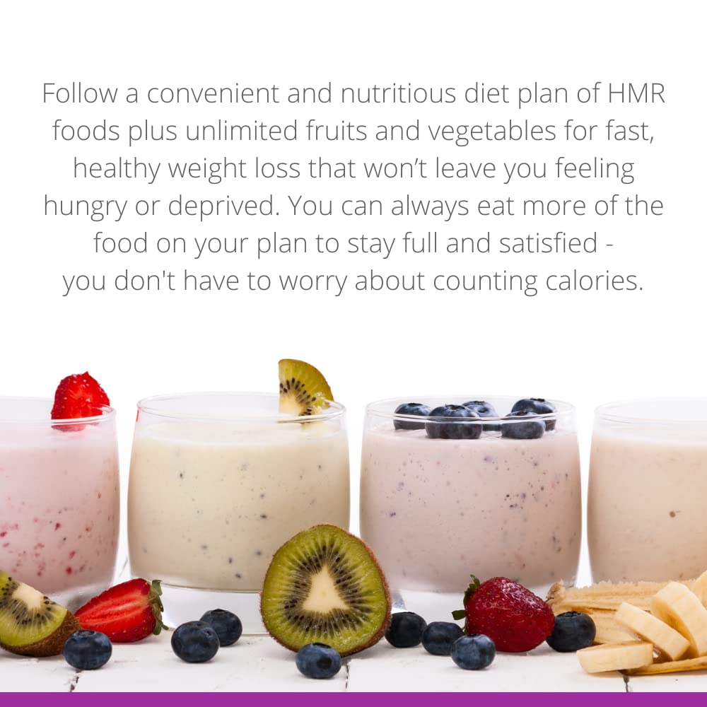 HMR 120 "Classic" Shake Meal Replacement Powder - Vanilla Shake Mix to Support Healthy