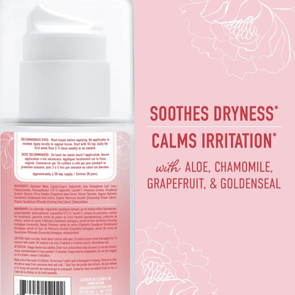 Vulva Rescue Moisturizer Cream - 3oz. PUMP - Soothes Vaginal Itch & Dryness - No Estrogen or Fragrance
