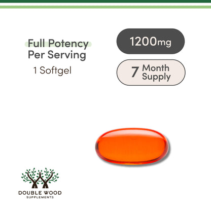 Phosphatidylcholine 1,200mg - 210 Softgels - Enhanced Version of Sunflower and Soy Lecithin (Choline Supplements) - Non-GMO and Gluten Free