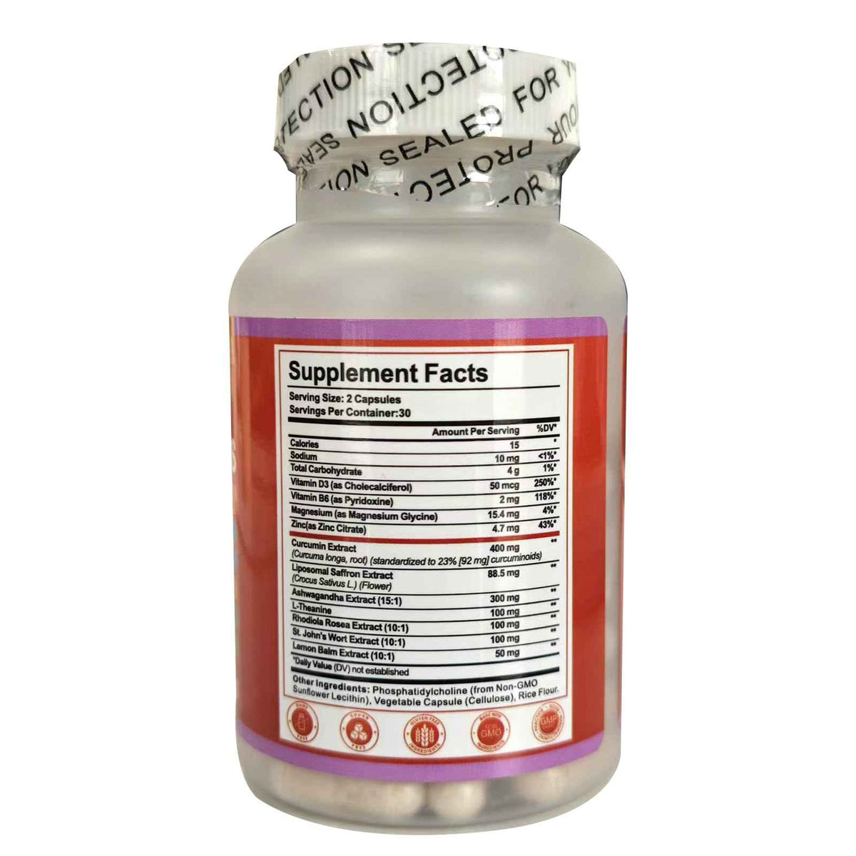 Oeaqeff Liposomal Saffron Supplements -11 in 1 100% Pure Saffron Extract 88.5 mg Maximum Absorption for Mood, Energy & Vision,Vegan, Non-GMO - 60 Vegan Capsules (1)