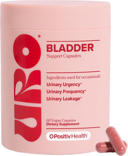 URO Bladder Control Supplement for Urgency & Frequency - 30-Day Supply