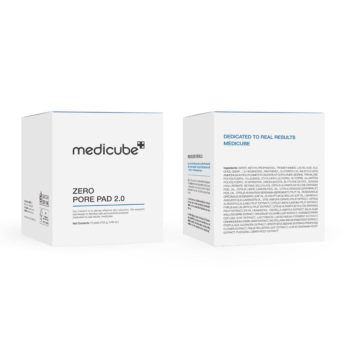 Medicube Zero Pore Pad 2.0 – Exfoliating Toner Pads for Pore & Sebum Care