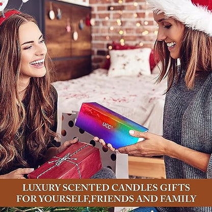 UCC Candles for Home Scented - Premium Aromatherapy Candles Gift Set for Women