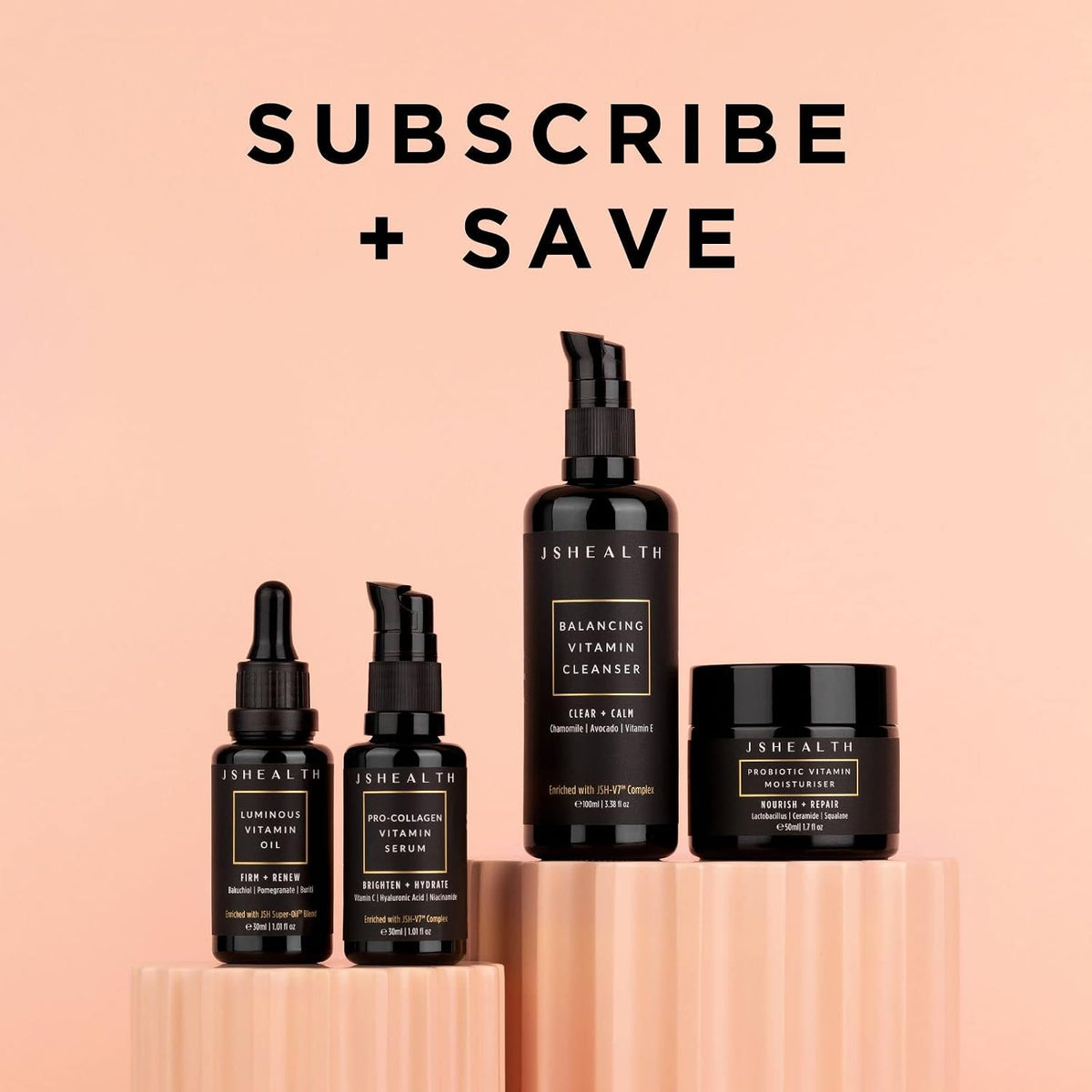 JSHealth Hydrating Face Oil For Women and Men - Facial Oil for Dry Skin with Rose Oil & Vitamin E Oil