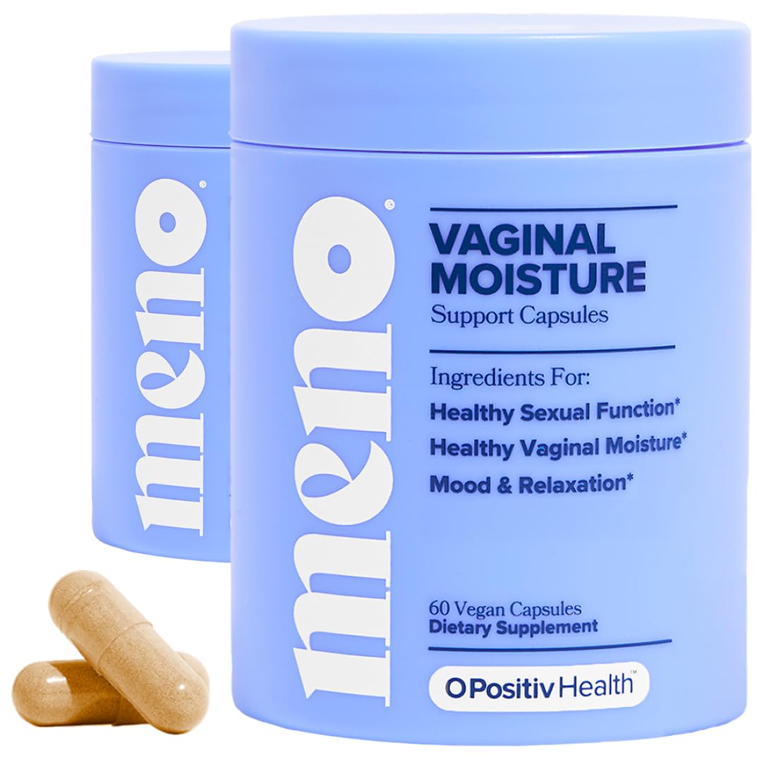 MENO Vaginal Moisture - Hormone-Free Capsules with Maca Root– 30-Day Supply