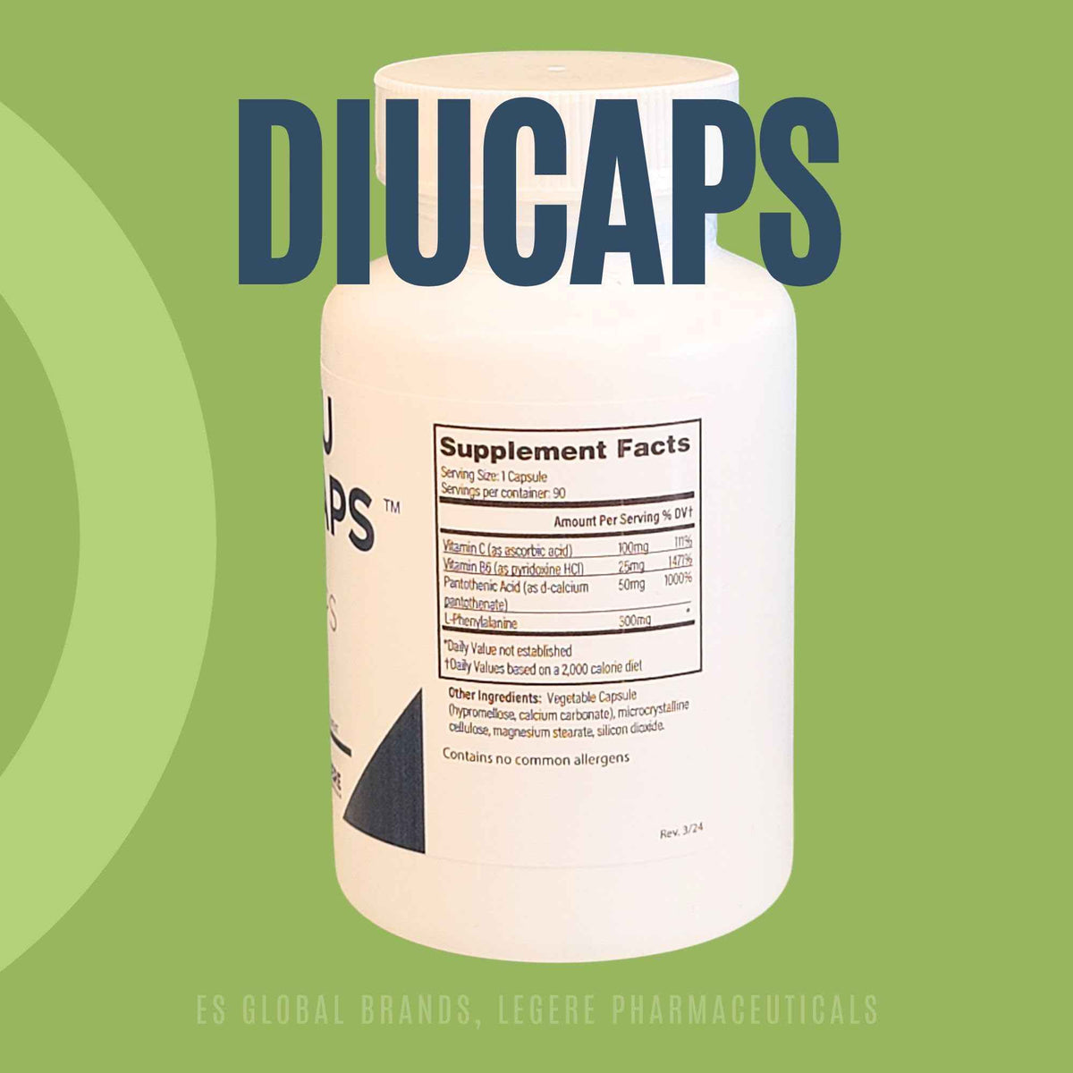 Legere Diucaps 90 Capsules
