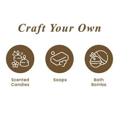 Handcraft Essential Oils Set - Top 6 Essential Oil Diffuser Oils for Home, Candle Making, Aromatherapy Oils
