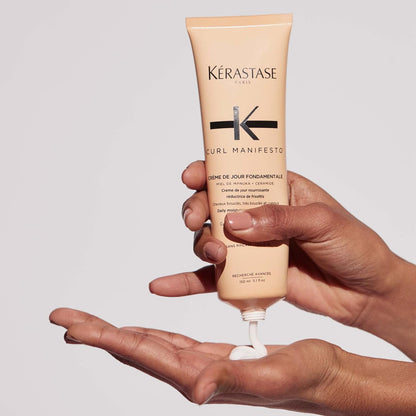 Kérastase Curl Manifesto Crème de Jour - Enhances Curls, 5.07 Fl Oz