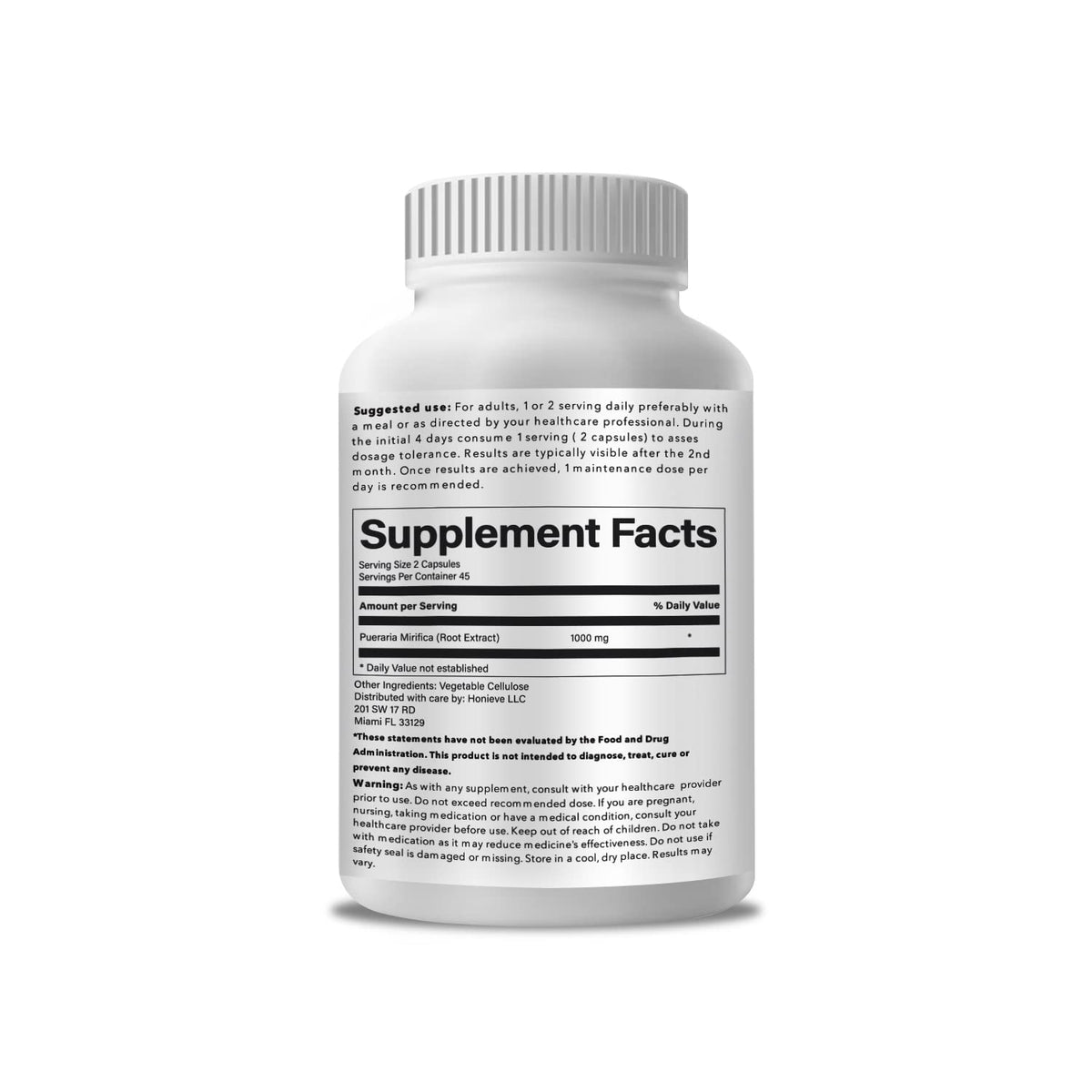 Honieve The Original Breast Enhancement Pills - Breast Enlargement for Women & Transmen
