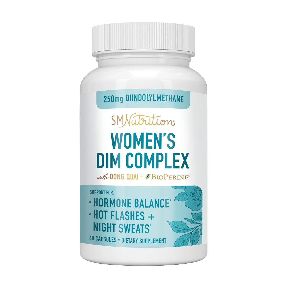 DIM Supplement Complex 250 mg | Estrogen Balance for Women | Hormone Menopause Relief