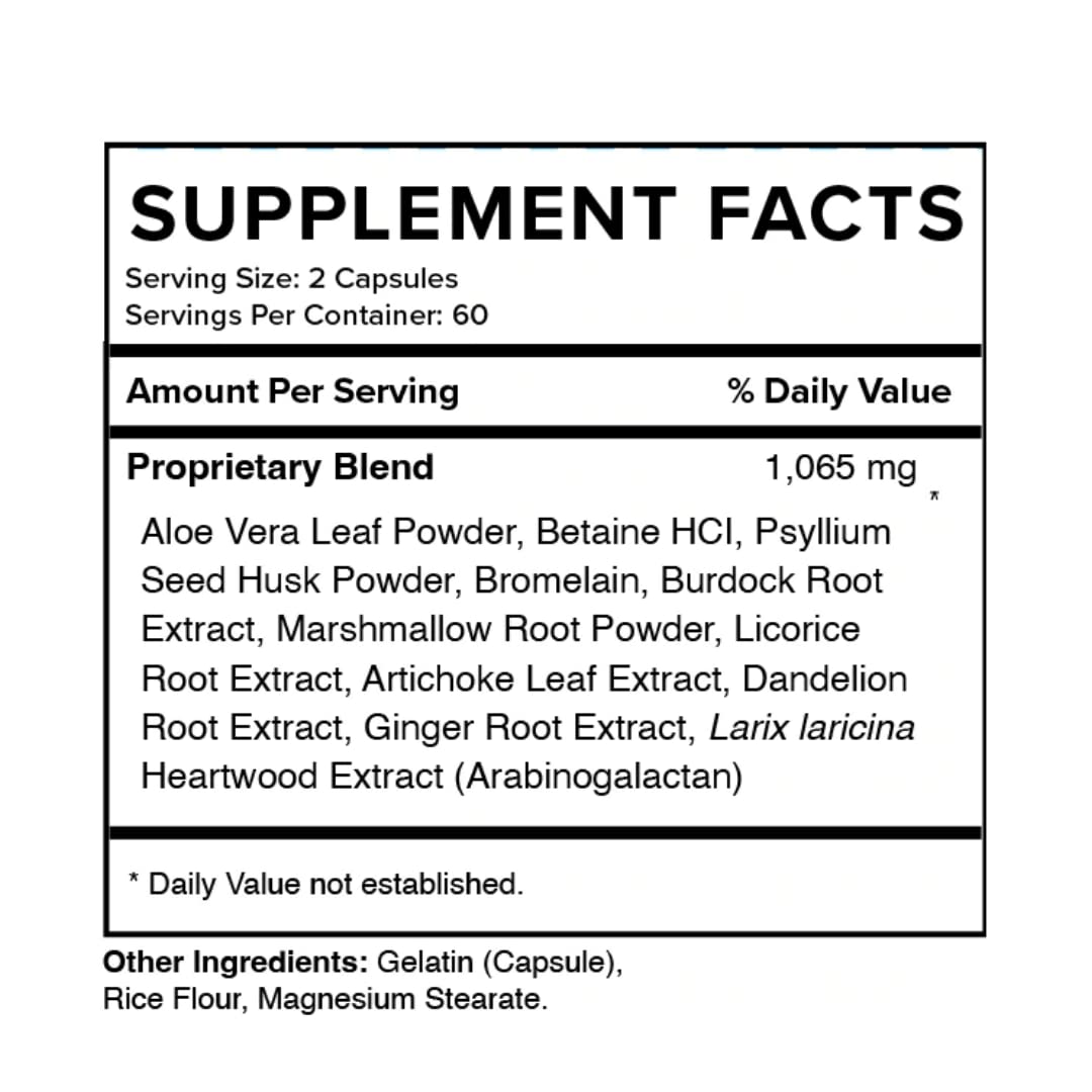 Vatellia Life New from Eaters Digest - Prebiotic - Probiotic - Digestive Support - Gut Soothing - Healthy Gut Lining - Max Nutrient Absorption