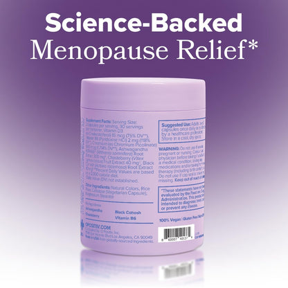 MENO Menopause - Relieve Hot Flashes & Night Sweats - 60-Day Supply