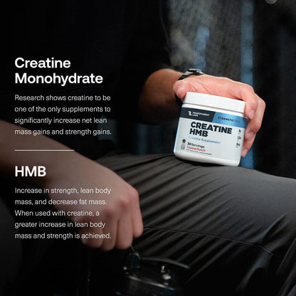 Transparent Labs Creatine HMB (30 Servings, Strawberry Lemonade) & Creatine HMB Unflavored (30 Servings, Unflavored)