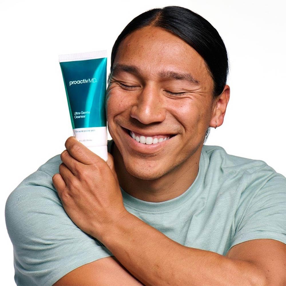 ProactivMD Ultra Gentle Face Cleanser – Soothing Green Tea Face Wash for Sensitive Skin