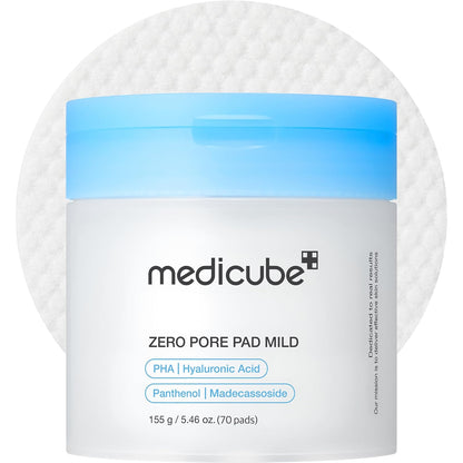 Medicube Zero Pore Pad 2.0 – Exfoliating Toner Pads for Pore & Sebum Care
