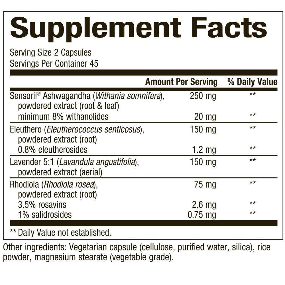 Bioclinic Naturals - Sereni-Pro 90 Vegetarian Capsules