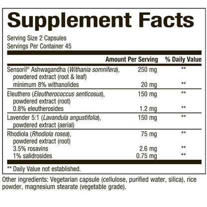 Bioclinic Naturals - Sereni-Pro 90 Vegetarian Capsules