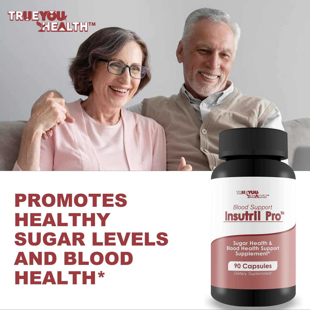 Blood Support Insutril Pro - Our Best Sugar Health & Blood Health Support Supplement - Circulatory Health Support - Blood Balance Blood Boost Blood Circulation Supplements - Health Blood Balance Pills