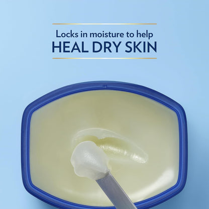 Vaseline Original Petroleum Jelly Variety Pack, 2 Sizes (7.5 Oz & 1.75 Oz) - Hypoallergenic Skin Protectant, Unscented Healing Ointment for Beauty & Personal Care